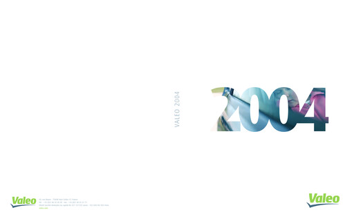 Thumbnail Valeo Universal Registration Document 2004