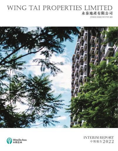 Miniature Wing Tai Properties Rapport semestriel 2022-h1