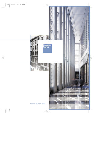 Thumbnail Goldman Sachs Annual Report 2000