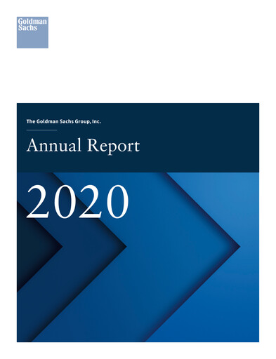 Thumbnail Goldman Sachs Annual Report 2020