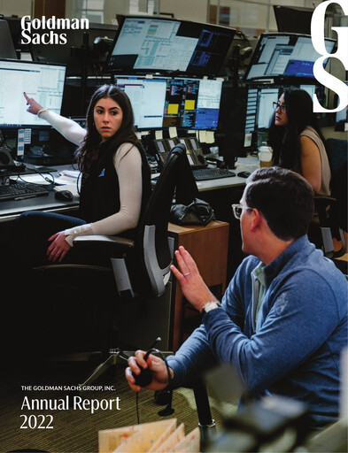 Thumbnail Goldman Sachs Annual Report 2022