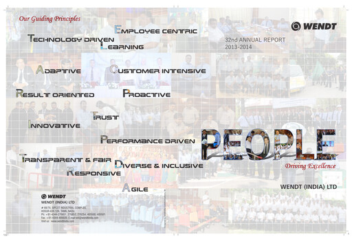 Thumbnail Wendt India
 Annual Report 2013-2014