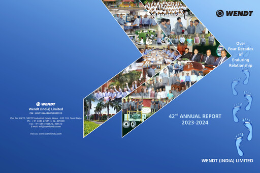 Thumbnail Wendt India
 Annual Report 2023-2024