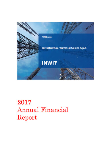 Vorschaubild INWIT
 Finanzbericht 2017