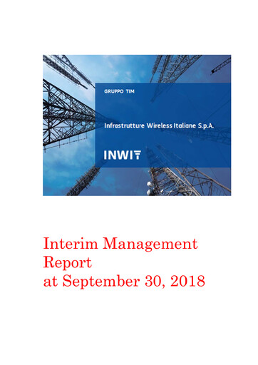 Thumbnail INWIT
 Financial Report 2018-9m