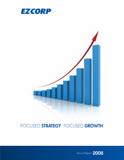 Thumbnail EZCorp Annual Report 2008