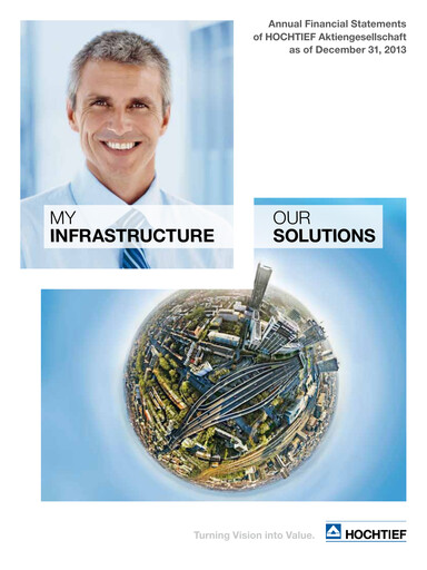 Miniature Hochtief Bilan financier 2013