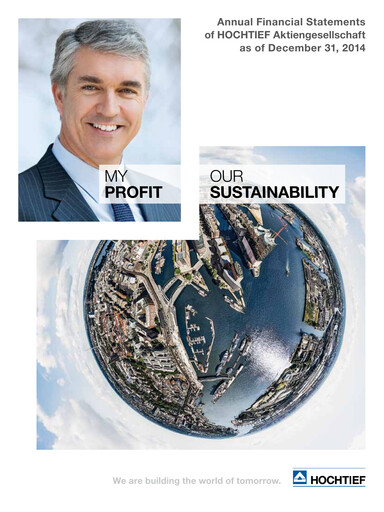 Miniature Hochtief Bilan financier 2014