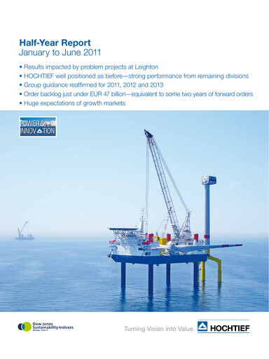 Thumbnail Hochtief Half-year Report 2011-h1