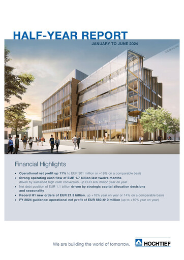 Thumbnail Hochtief Half-year Report 2024-h1