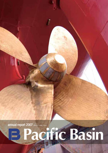 Thumbnail Pacific Basin Shipping Annual Report 2007