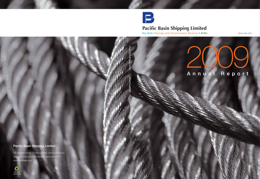 Thumbnail Pacific Basin Shipping Annual Report 2009