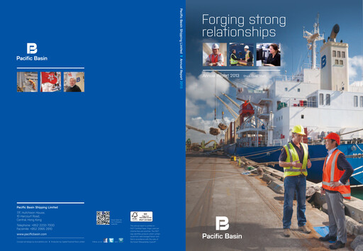 Thumbnail Pacific Basin Shipping Annual Report 2013