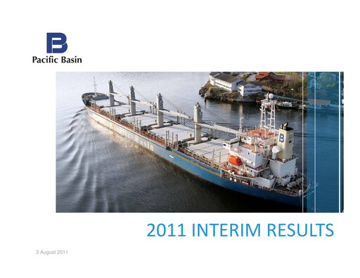 Thumbnail Pacific Basin Shipping Half-year Report 2011-h1