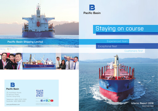Thumbnail Pacific Basin Shipping Half-year Report 2016-h1