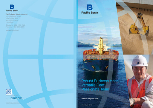 Thumbnail Pacific Basin Shipping Half-year Report 2018-h1