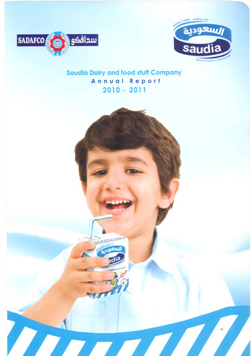 Thumbnail Saudia Dairy & Foodstuff Company Annual Report 2010-2011