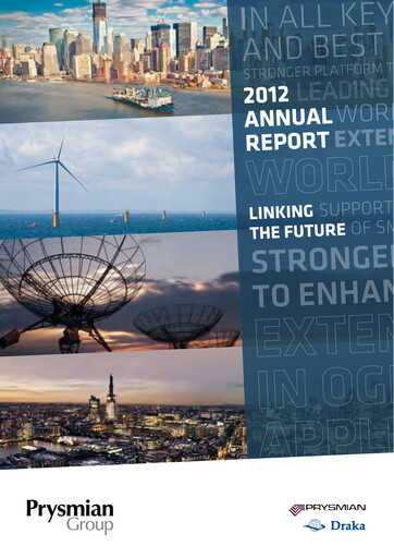 Thumbnail Prysmian Group
 Annual Report 2012