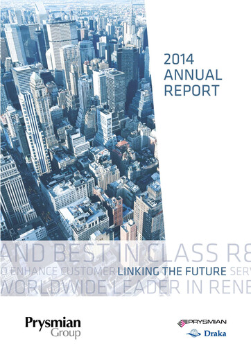 Thumbnail Prysmian Group
 Annual Report 2014