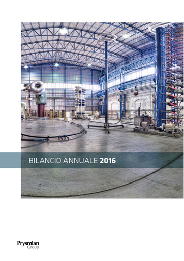 Vorschaubild Prysmian Group
 Jahresbericht 2016