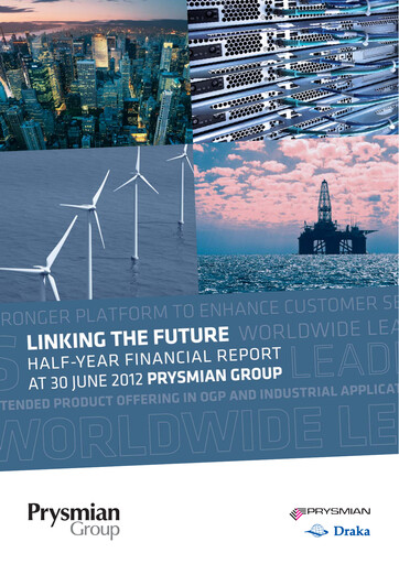 Thumbnail Prysmian Group
 Half-year Report 2012-h1