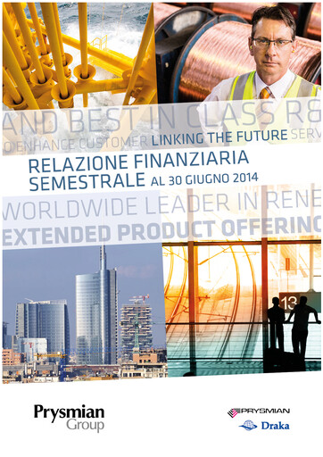 Miniature Prysmian Group
 Rapport semestriel 2014-h1