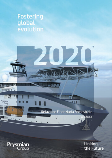 Miniature Prysmian Group
 Rapport semestriel 2020-h1