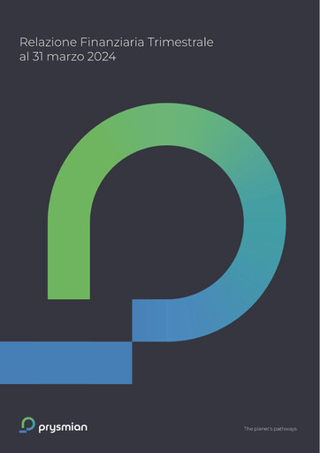 Vorschaubild Prysmian Group
 Quartalsbericht 2024-q1