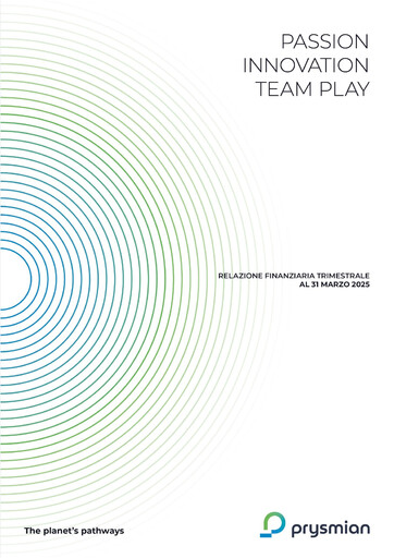 Vorschaubild Prysmian Group
 Quartalsbericht 2025-q1