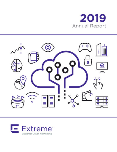 Thumbnail Extreme Networks
 Annual Report 2019