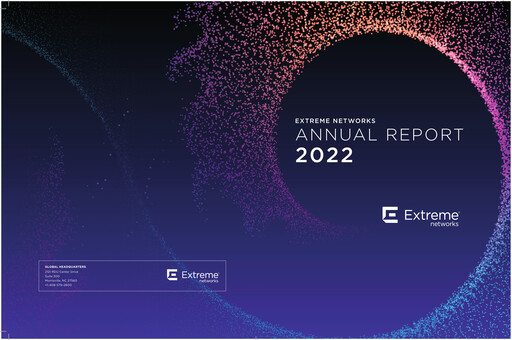 Thumbnail Extreme Networks
 Annual Report 2022