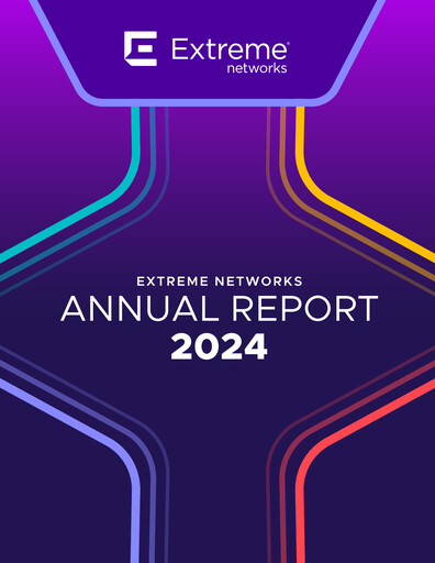 Thumbnail Extreme Networks
 Annual Report 2024