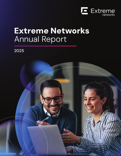 Thumbnail Extreme Networks
 Annual Report 2025