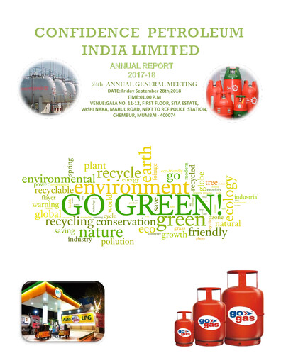 Thumbnail Confidence Petroleum Annual Report 2017-2018