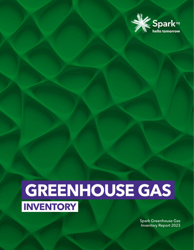 Thumbnail Spark New Zealand
 ESG Report 2023