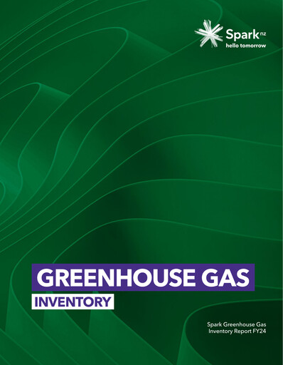 Thumbnail Spark New Zealand
 ESG Report 2024