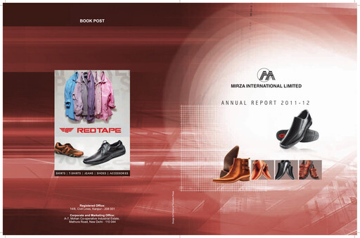 Thumbnail Mirza International
 Annual Report 2011-2012