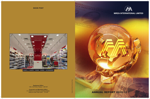 Thumbnail Mirza International
 Annual Report 2012-2013