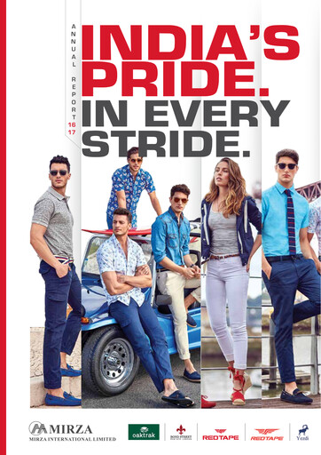 Thumbnail Mirza International
 Annual Report 2016-2017