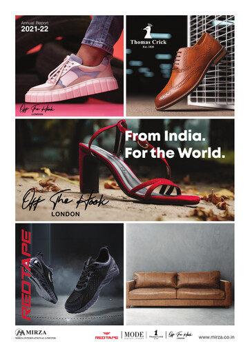 Thumbnail Mirza International
 Annual Report 2021-2022