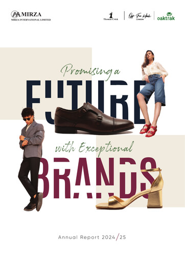 Thumbnail Mirza International
 Annual Report 2024-2025