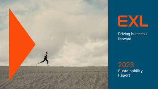 Thumbnail EXL Service
 Sustainability Report 2023