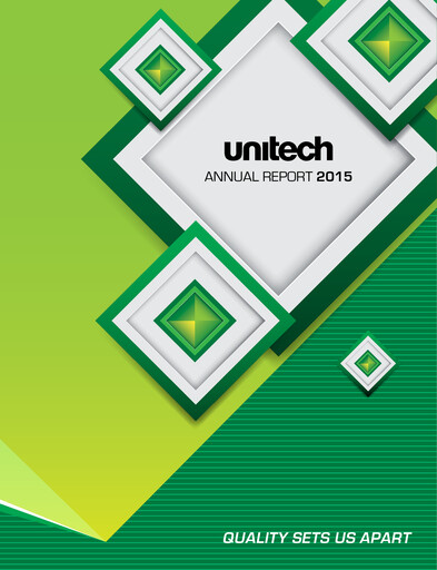 Thumbnail Unitech Group
 Annual Report 2014-2015