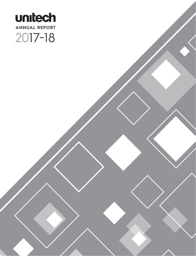 Miniature Unitech Group
 Rapport annuel 2017-2018