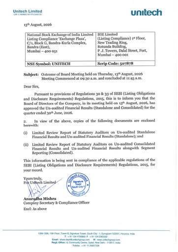 Thumbnail Unitech Group
 Quarterly Report 2026-q1
