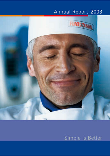 Thumbnail Rational AG
 Annual Report 2003