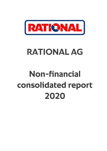 Thumbnail Rational AG
 ESG Report 2020