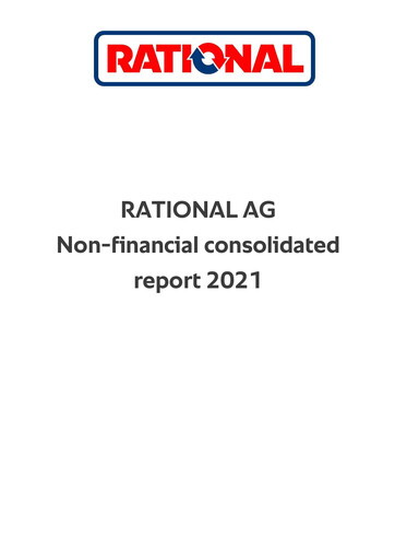 Thumbnail Rational AG
 ESG Report 2021