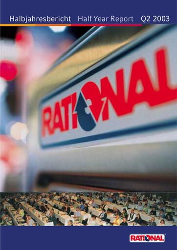 Thumbnail Rational AG
 Half-year Report 2003-h1