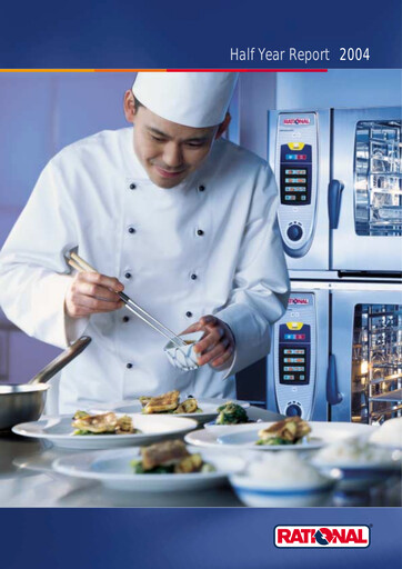 Thumbnail Rational AG
 Half-year Report 2004-h1